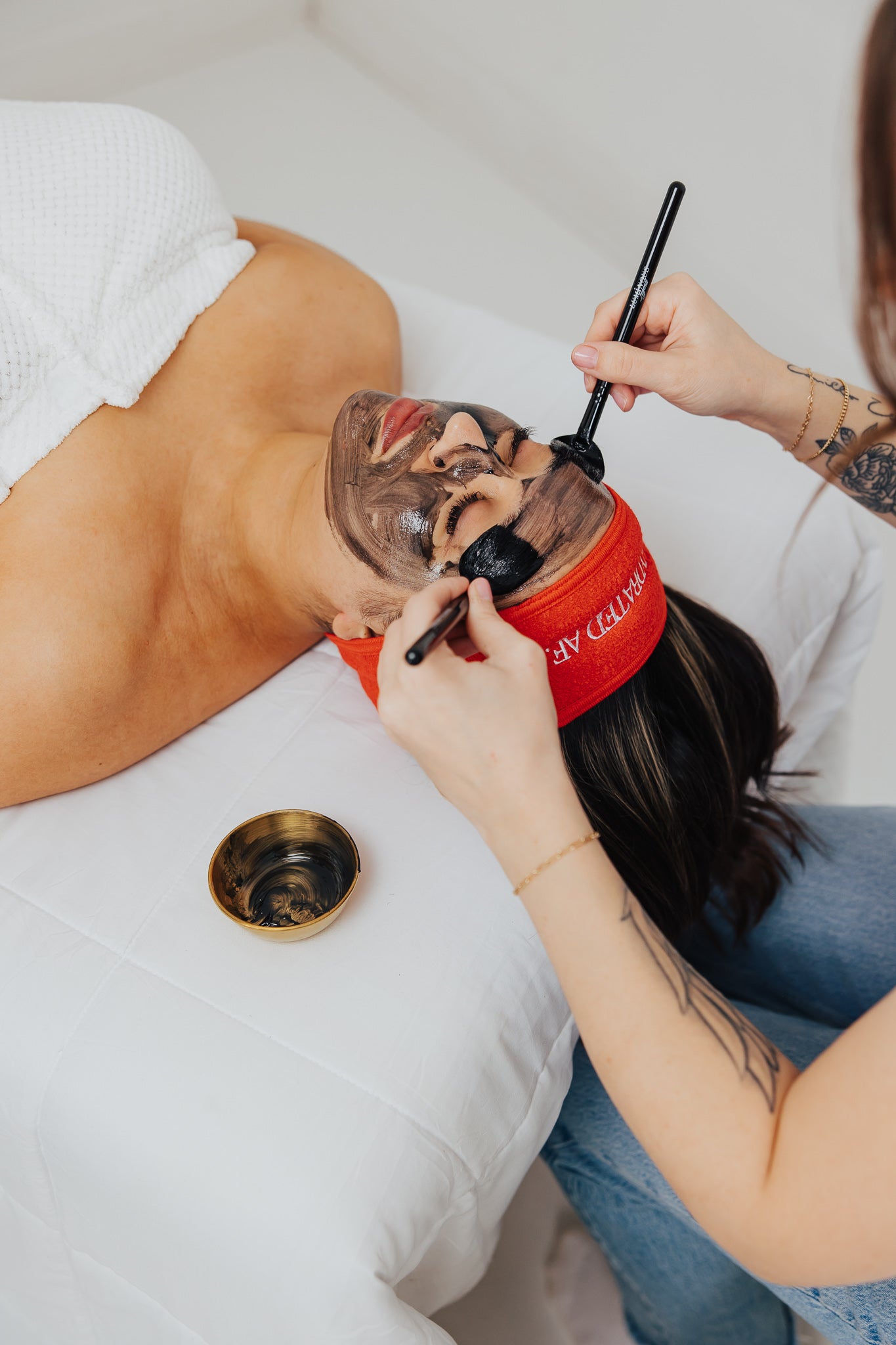 “HYDRATED AF.” HEAD WRAP