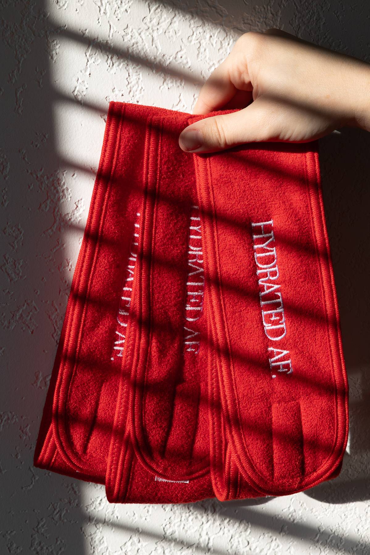 “HYDRATED AF.” HEAD WRAP